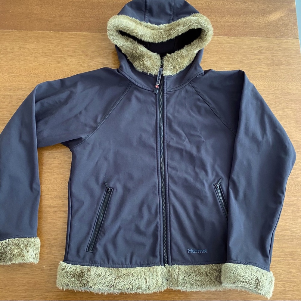 Marmot hooded shell